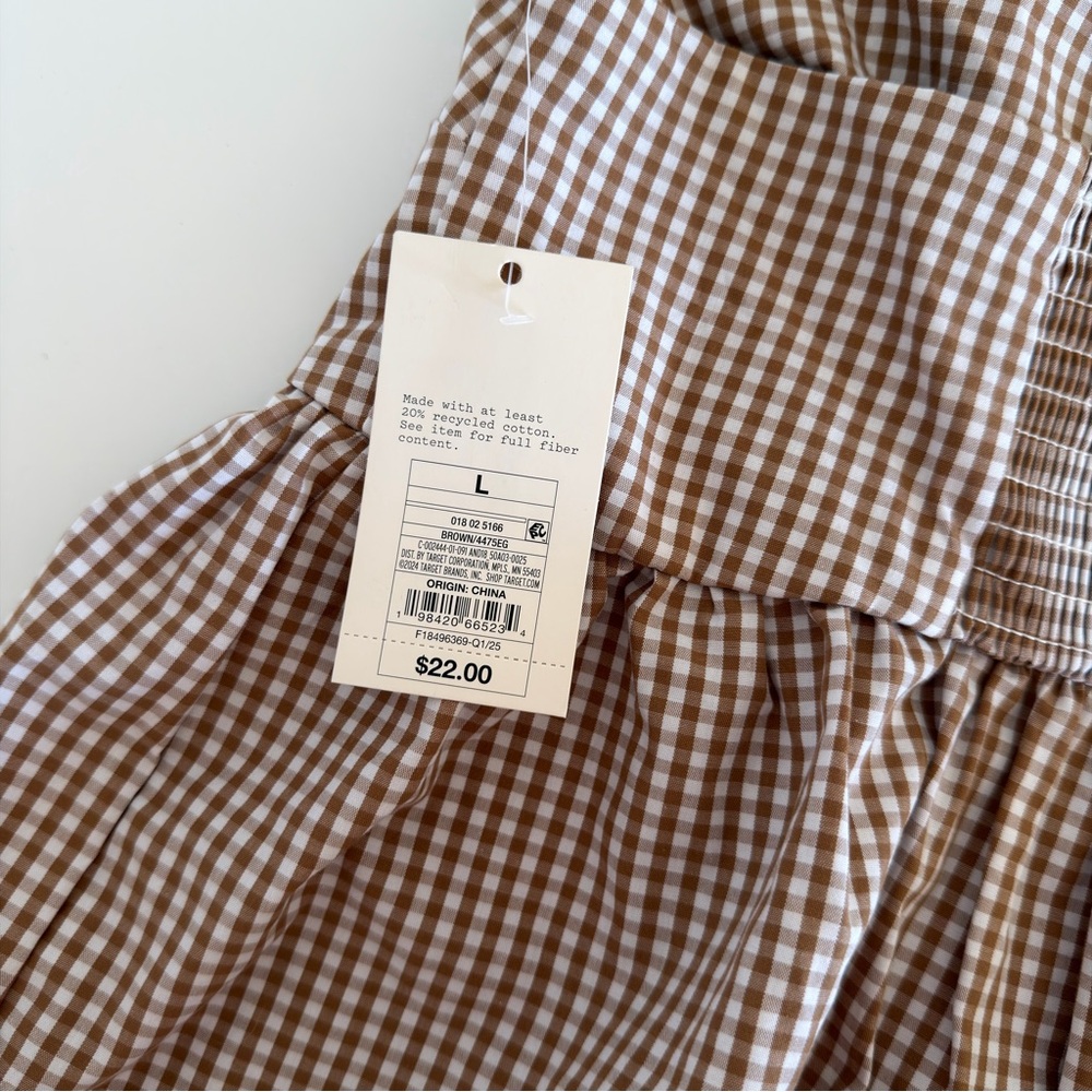 NWT! A New Day Women’s Babydoll Tube Top - Picture 6 of 6